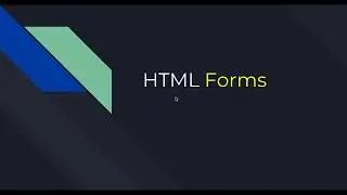 08 - Learn HTML/CSS - HTML Forms