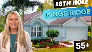 Golf Course View Home | 55+ Kings Ridge | Clermont, Florida