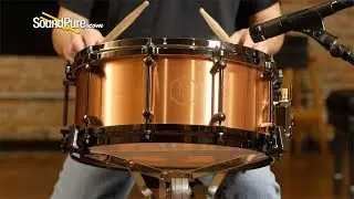 Noble & Cooley 6x14 Copper Classic Snare Drum, Die Cast Hoops&mdash;Quick 'n' Dirty