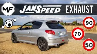 206 RC JANSPEED EXHAUST
