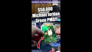 🔥 $50,000 CARD! 🔥 Michael Jordan Green PMG /10!