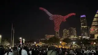 Austin's New Year's Eve drone show #austin #austintexas #drone #dronevideo #drones #newyear2026 
