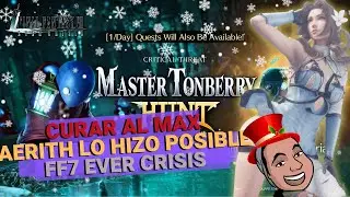 FF7 Ever Crisis x Nier - Master Tonberry CRASH (Solo Batalla)