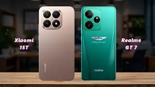 Xiaomi 15T vs Realme GT 7 Compare