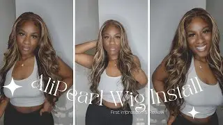 AliPearl Wig Install-- First Impression Highlight Wig Review