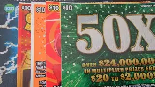 MI Lottery - 5 tickets 🎟 -It's sunny but freezing!🥶🥶🥶 Is today the day we hit it big?💲💲💲 #lotto #fun