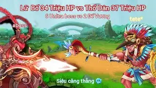Lữ Bố 6 Unltra boss  Solo với Thổ Dân 2 Đế Vương. Kẻ thua chat lên sever sủa gâu gâu 🐕 và cái kết...