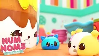 Num Noms | Bella Bubblegum's Tricky Jar Solution | Num Noms Snackables Compilation | Kids Cartoons