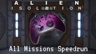 Alien: Isolation on a Xbox One - All Missions NMG (No Major Glitches) Speedrun - 3:30:35