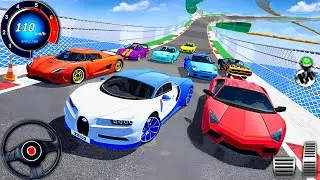 Crazy GT Cars Mega Ramp Impossible Racing - Car Stunt Master Simulator 3D : Android Gameplay #7