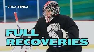 Full Recovery Goalie Drill | Hockey Goalie Tips and Drills