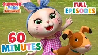 Summer & Todd | FULL EPISODES | 60 MIN of cuddly puppies 🐶😍 | The funniest adventures with the pets!