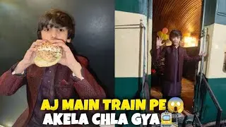 Aj Main Train Me Akela Chala Gya 🚉😱 #13#| cochlearimplant 🦻|