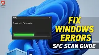 How to Fix Windows Corrupted Files using SFC Scan | sfc /scannow Guide#viral 