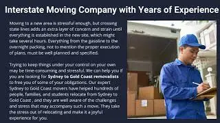 Furniture Removalists Sydney to Gold Coast | Cheap Interstate Movers