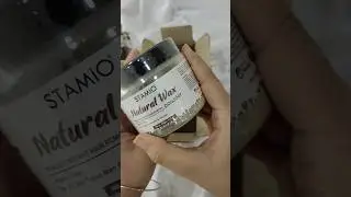 New Painless instant Hair Removal | Stamio Natural Wax || #youtubeshorts #ytshorts || Krrish Sarkar