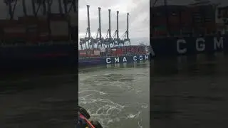Ship handling ship Departure with twin tractor tug 7000hp by Lunar Offshore Sdn Bhd