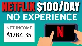 Get Paid to Watch Netflix ($100/Day) No Experience | Make Money Online 2023