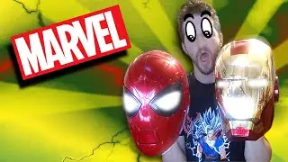 Revealing My Full Marvel Helmet Collection (Iron Man, Spiderman, Black Panther...)