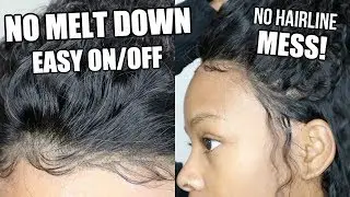 SECURE Your Frontal Wig With NO GLUE, NO GEL, NO BALD CAP!!! Ft. RPG Hair