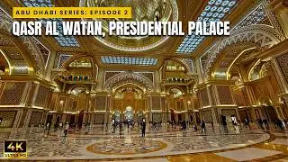 Abu Dhabi 🇦🇪 Qasr Al Watan Presidential Palace Interior Tour (4K)