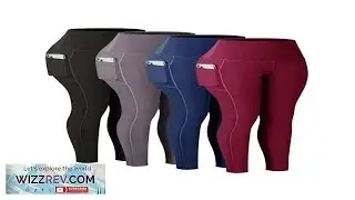 With Pockets Stretch Four Seasons Sports Compression Leggings Women's High