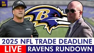 Baltimore Ravens 2025 NFL Trade Deadline LIVE
