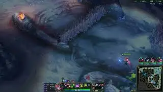 trying not to let akali kill me mini game