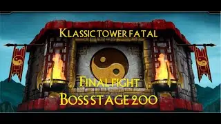 MK Mobile New Klassic Tower Fatal Final Boss Stage 200 Ending and Rewards 2024.