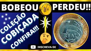 Cole&ccedil;&atilde;o Cobi&ccedil;ada!! Bruta moeda 1 real 2019 valor diferenciado confira!! Bobeou perdeu moeda valiosa