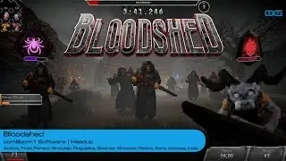 Bloodshed: Bloodshed: Retro FPS Meets Roguelite Chaos! (Gameplay)