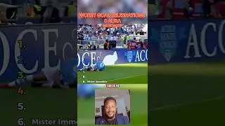 Goal celebration gone wrong