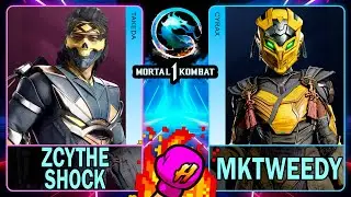 MK1 Zcythe Shock (TAKEDA) VS MKTweedy (CYRAX)🥊Mortal Kombat 1🥊4K 60ᶠᵖˢ