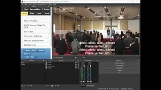 Adding OpenLP lyrics & controller to OBS