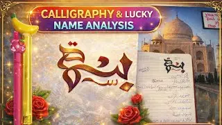How to Write Beautiful Calligraphy: A Step-by-Step Guide for Beginners| Meaning & Lucky Details 