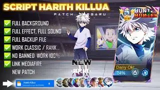New Update! Script Skin Harith HxH Killua No Password | Patch Terbaru | Full Effect & Voice