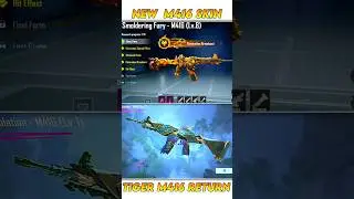 🔴 TIGER M416 RETURN 😱 | NEW M416 SKIN 🔥 | NEXT ULTIMATE SET 4.2 #shorts #bgmishorts