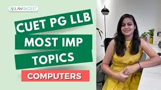 Важные темы по информатике для программы CUET PG LLB | CUET PG LLB 2026