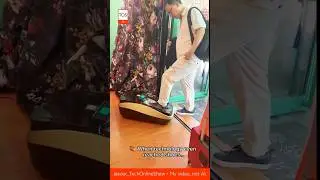 SMART MACHINE 🤯 that puts shoe covers itself!#WOW #Skills #Invention #Crafts