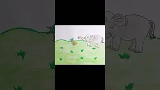 The Elephant That SHOCKED the World #shorts #youtubeshorts #art 🐘💣😭