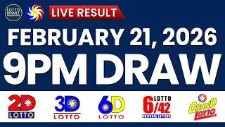 LIVE 9PM PCSO LOTTO RESULTS TODAY FEBRUARY 21, 2026 | SWERTRES EZ2