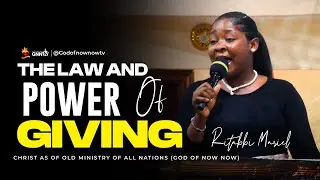 THE LAW AND POWER OF GIVING |  Ritabbi mariel