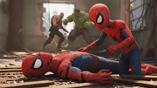 Part 02: Unexpected Team_up: Hulk, Spider_man & Ghost Rider | ai superhero short film 