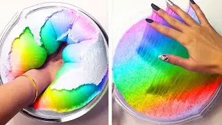 Oddly Satisfying Slime ASMR No Music Videos - Relaxing Slime 2020 - 105