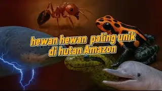 Hewan hewan paling unik di hutan amazon