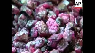 Reclusive Myanmar's gemstones on display for foreign buyers