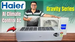Haier Gravity Series AC ⚡️Haier ac 1.6 ton 5 star review⚡️Haier AC Review