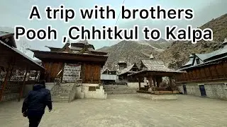 Pooh to Chhitkul and kalpa mini trip with  #chhitkul #kinnaurkailash #kinnaur #travel #dailyvlog