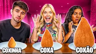 COXA, COXINHA OU COXÃO! - Desafio!!