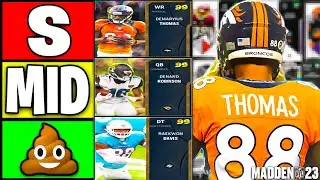 Ranking THE BEST THEME TEAM REMIX Cards in Madden 23 Ultimate Team